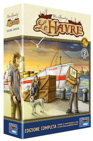 Asmodee - Le Havre, Brettspiel, 1-5 Spieler, 12+ Jahre, italienische Ausgabe