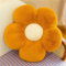 Blumenboden Cute Flower Shaped Cushion Plüsch-Dekor Tatami Blumenförmiges Sitzkissen Stuhlkissen Sofakissen Zierkissen (35 x 35 cm, braun)