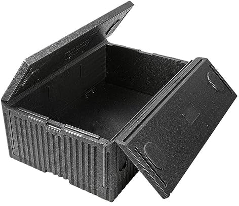 Thermo Future Box Glacière Pliable Noire en polypropylène expansé - 33 l - Peu encombrante