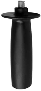 Angle Grinder Side Handle, Auxiliary Angle Grinder Handle Black Grinding Machine Part for Hand Dril, Power Tool, Grinder (M10 Thread)