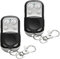 Telecommande Universelle Portail, Lot de 2 Telecommande Portail, Ouvre-Porte de Garage, Telecommande Portail Compatible 433 MHz, Telecommande Copieuse pour Voiture Garage Porte à 4 Touches