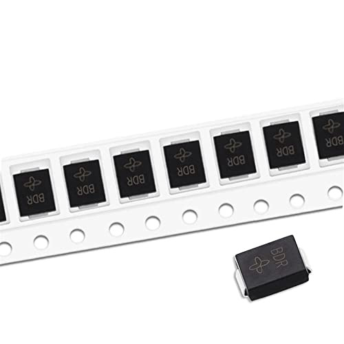 TZNLTPFY 50Pcs SMD TVS Diodes SMCJ12A SMCJ13A SMCJ14CA SMCJ15CA SMCJ16CA SMCJ17CA SMCJ18CA SMCJ19A SMCJ20A SMCJ22A 1500W 5V-440V SMC DINZHHENGYIN (Color : Smcj20ca)