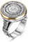 Ayat-ul Kursi Herren-Ring, 925er Sterlingsilber, türkischer Stil, islamischer Stil, Metall, Kein Edelstein