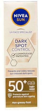 NIVEA Sun UV-Gesichtscreme Specialist gegen dunkle Flecken, LSF 50+, leuchtend 630, 40 ml, 1 Stück