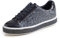 Feversole Mode Funkeln Plattform Strass Party Urlaub Hochzeit Turnschuhe Eisnachtblau Glitter 40