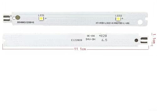 CWOQOCW LED Strip Light, BSH8001029849 Refrigerator LED Light Refrigerator Led Light Strip Replacement Parts For Siemens Refrigerated Lighting