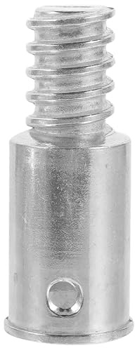 Aluminum Threaded Tip Replacement for 25mm Poles,Heavy Duty Mop Handle | Adapter & Broom Connector, Rust-Resistant End for Extension Rods, Repair Kit for Brush, Squeegee, Paint Roller