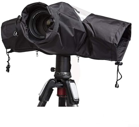 Wasserdichter Kamera-Regenschutz, Wetterschutz für DSLR-Kameras, Regenschutz für Ferngläser, Monokulare, doppelt verstellbare Hüllen (420D)