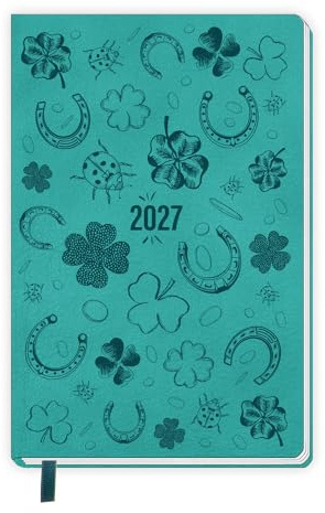 Trötsch Taschenkalender A7 Soft Touch Glück 2027: Soft Touch Terminkalender