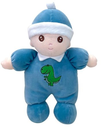Guohetuk Plüschpuppe Babypuppe Stofftier Kuschelpuppe Rag Doll Aus Sanftem Plüschmaterial Und Pp Baumwollfüllung für Babys Kleinkinder Mädchen Und Jungen, Junge