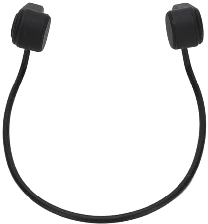 Cuifati Schwimmkopfhörer, Bluetooth 5.0, Knochenleitung, IPX8, Wasserdichter MP3-Player, 16 GB Speicher, 6–8 Stunden Wiedergabe, Kabelloser Sport-Kopfhörer, mit Leichtem Wickelrahmen, für (Black)