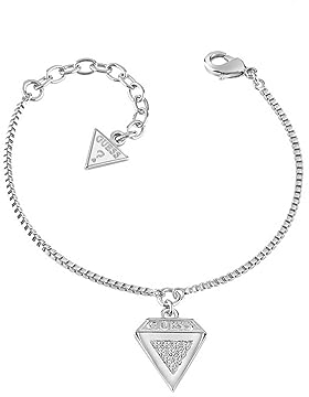 GUESS Collier Diamonds métal rhodié UBN82079