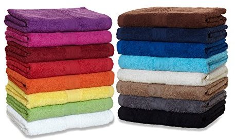 AR Line Saunatuch XXL Serie Arizona/Saunalaken/Strandtuch 100x200 cm 100% Baumwolle 500 g/m² in Farbe: Pink