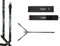 Avalon Tyro A3 Stabilisator Set 28'' Zoll schwarz/grau