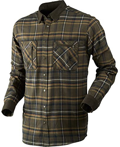 Pajala Hemd, Willow Green Check, Gr. 3XL