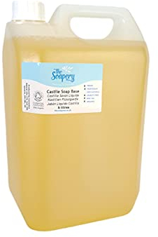 Castile Liquid Soap Base 5 Litre - Organic SLS SLES Sulphate and Paraben Free