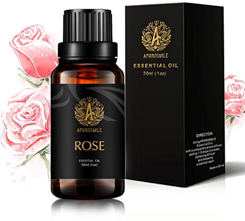 Aromatherapy Rose Scented Oil, 1oz - 30ml Aromatherapy Essential Oil Rose Scent for Diffuser, Humidifier, Therapeutic Grade Rose Fragrance Essential Oil for Massage, Home