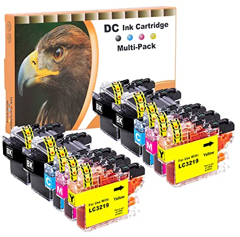 D&C LC3219 XL Druckerpatronen Kompatibel für Brother LC-3217 LC-3219 für Brother MFC-J5330DW MFC-J5335DW MFC-J5730DW MFC-J5930DW MFC-J6530DW MFC-J6930DW MFC-J6935DW (10er Pack)