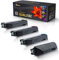 123Color 4X Tonerkartuschen kompatibel für Kyocera ECOSYS M6230 cidn ECOSYS M6230 cidnt ECOSYS M6630 cidn ECOSYS P6230 CDN TK 5270 TK5270 TK-5270 TK 5270 Schwarz Blau Rot Gelb - Office Pro Serie
