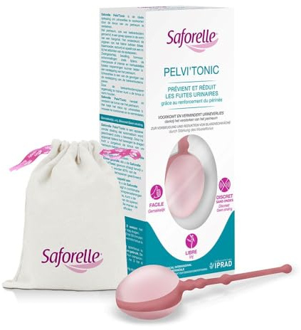SAFORELLE PELVI’TONIC® – Renforcement du périnée - Dispositif médical - Prévient et réduit les fuites urinaires - Ménopause, sportives, surpoids - Sans ondes