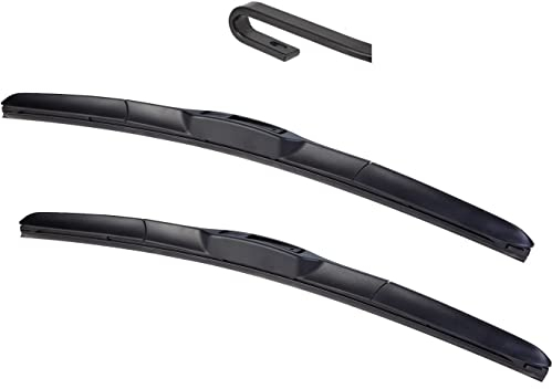 Wiper Blades HYBRID 600.530 Scheibenwischer U-Haken Typ INION Black Edition