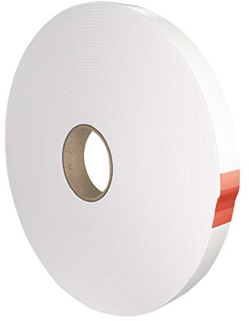 KLEBESHOP24 Doppelseitiges Schaumklebeband 3 mm stark | 3D-Klebeband | weiß | 25 m auf Rolle, verschiedene Breiten / 12 mm x 25 m