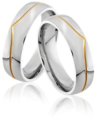Juwelier Schönberg - Herren Partnerringe Eheringe Fetch Edelstahl