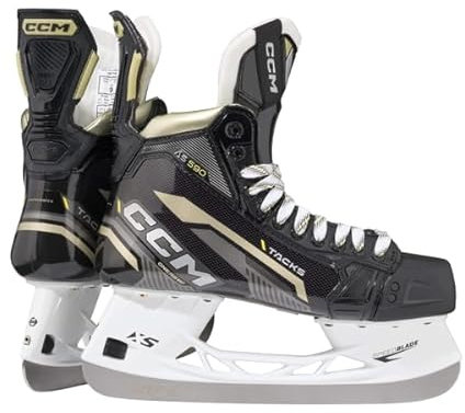 CCM Super Tacks AS-590 Schlittschuhe Senior, Größe:7 = 42, Weite :Regular (Medium Profile)