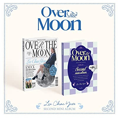LEE CHAE YEON - 2nd Mini Album OVER THE MOON CD+Folded Poster (NIGHT ver.)