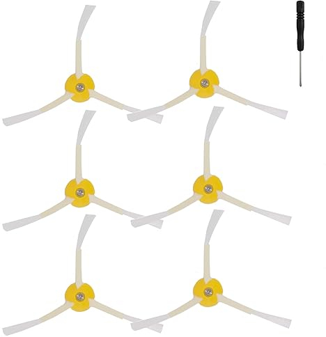 DianSung Accessori Spazzole Laterali per irobot Roomba Serie 600/700/800/900 614 675 692 677 850 860 865 870 880 885 890 960 981, Parte di Ricambio della Spazzole Laterali per Robot aspirapolvere