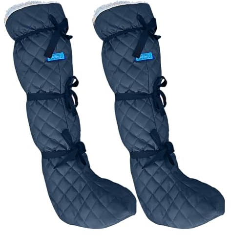 RIDELF Rollstuhl Fußsack, Fußsack für Rollstuhl, Fußsack Rollstuhl, Fusssack für Erwachsene Rollstuhl, Rollstuhlsack, Schlupfsack für Rollstuhlfahrer, Rollstuhldecke Erwachsene Winter L Blue
