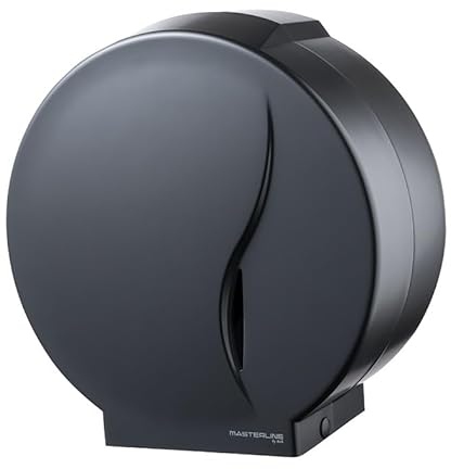 Distributeur de rouleau de papier toilette Jumbo - Noir