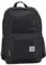 Carhartt Robuster Rucksack mit Einzelfach, Laptophülle und Duravax-abriebfester Basis, 23-Liter-Rucksack (schwarz), Einheitsgröße