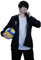 FCCAM Cosplay Haikyuu Cosplay Schuluniformen Shoyo Hinata Cosplay karasuno Schuluniformen Hinata Shoyo Cosplay, Schwarz, M