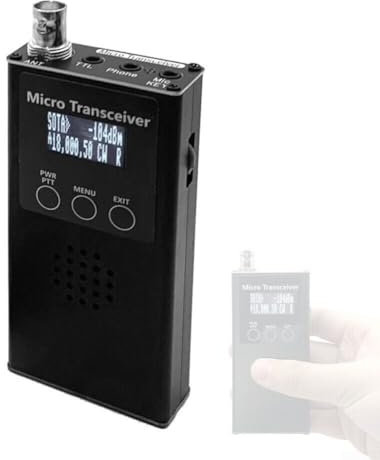 0.5MHz-30MHz uSDX Handheld Portable Transceivers CW AM SSB Band Radio Shortwave Transceivers