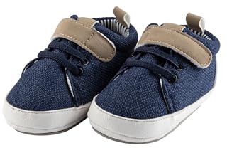 Sterntaler Baby Schuhe - Sneaker aus Canvas mit Kunstleder - Kleinkind Sommer Schuhe mit Klettverschluss und rutschfester Sohle - Babyschuhe für Jungen