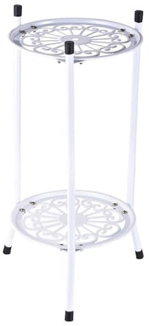 Soporte alto para plantas, soportes de metal para macetas, soporte alto para plantas de interior y exterior, soporte para macetas para interiores y exteriores, sala de estar, patio, balcón, jardín