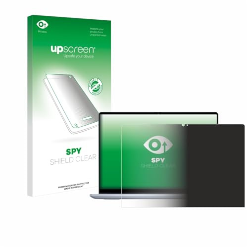 upscreen Blickschutzfolie für Dell Inspiron 14 7440 2-in-1 | Anti-Spy Displayschutz Made in Germany Privacy Screen Protector Sichtschutz Blaulichtfilter Klare Folie