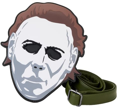 Loungefly Halloween Michael Myers Mask Glow Crossbody Bag