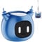 Teeteck Electric Toothbrush Charger - Inductive Wall Charger Compatible with Philips, Oral-B, AQUASONIC & More induction Charging Electric Toothbrush,TypeG 3-Pin Plug in Charger (Blue)