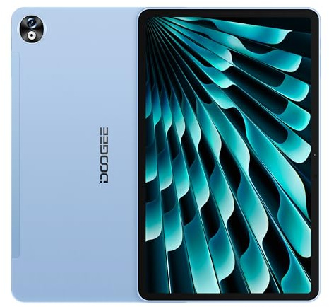 T40 Pro, Tablets 12 Inch Android 15, 20GB + 512GB/TF 2TB, 10800mAh Battery, Helio G99 Octa Core, 2.4K IPS Display, 4G LTE/OTG/GPS - Blue