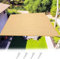 Sonnensegel Atmungsaktiv 400 x 450 cm HDPE Rechteckig UV Schutz Sonnenschutz Wetterschutz Sichtschutz Balkon Balkon Sonnenschutz für Außenbereich, Garten, Creme Farben