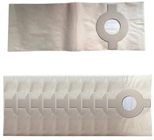 Sileduove Nass- und Trocken-Staubsaugerbeutel für Kärcher-Modelle FP 202, FP 303, FP 306 Plus für Nass- und Trockenanwendung, 44 x 16 cm, 10 Stück