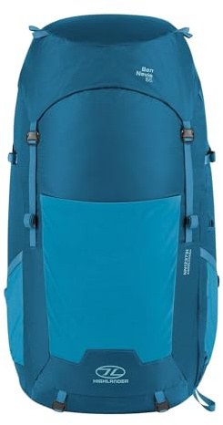 Highlander Rucksack Ben Nevis Petrol Rucksack für Herren 65 Liter-Blau