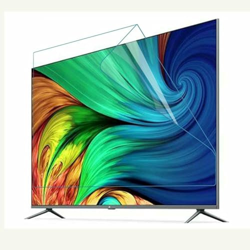LYJYUJIE Matte TV Screen Protector, Anti Glare/Anti Reflective/Anti-Radiation Film LCD LED Display Screen Protective Film for Indoor/Outdoor 32-75 Inch TV Monitor-1