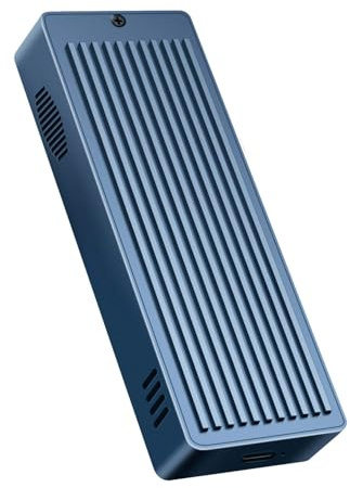 NiuLumea USB4 M.2 NVMe SSD Enclosure 8TB External Drive, 40Gbps Aluminum Alloy Case with Cooling Fan, for USB4/3.2/3.1/3.0/2.0
