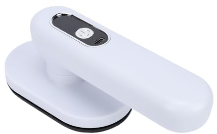 Cosiki Mini ferro da stiro senza fili, 3 impostazioni di temperatura Stiraferro portatile ricaricabile tramite USB con supporto per stirare Ferro elettrico pieghevole e portatile da viaggio