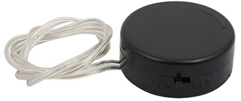 sourcing map 2pcs 3V CR2032 Knopf Batterie Draht Halterung Lagerung Schalter Schwarz DE de