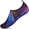 SAGUARO Unisex Badeschuhe Schwimmschuhe Herren Damen Wassersportschuhe Schnell Trocknend rutschfest Leicht Tauchschuhe für Kajakfahren Windsurfen, Violett 42/43