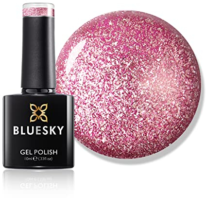 Bluesky Gel Nail Polish, Platinum 16, Jewel in The Crown, 10 ml Long Lasting, Chip Resistant, 10 ml (Requires Drying Under UV LED Lamp)